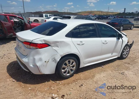 2022 Toyota Corolla Le z USA, uszkodzony, nr VIN 5YFEPMAE0NP360076